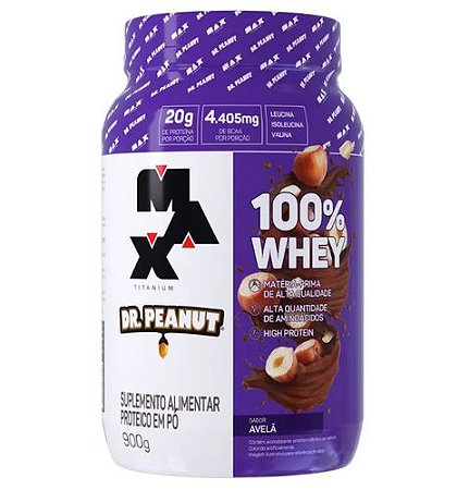 100por Cento Whey Dr. Peanut Avela 900g