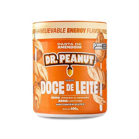 PASTA DE AMENDOIM DOCE DE LEITE 600G