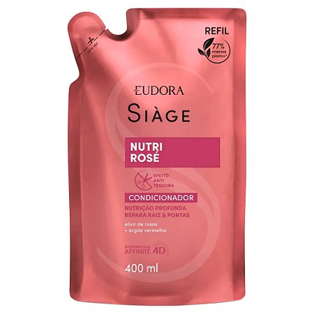 SIAGE COND.NUTRI ROSE REFIL 400ML
