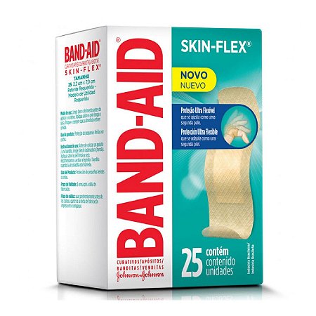 BAND-AID SKIN FLEX C/25UN