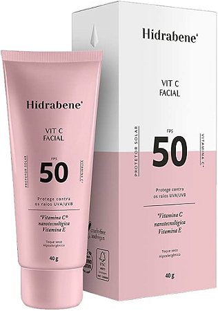 HIDRABENE VIT C FACIAL FPS 50 40G