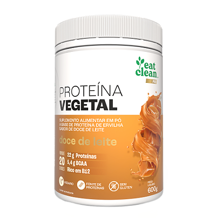 PROTEINA VEGETAL DOCE DE LEITE 600G