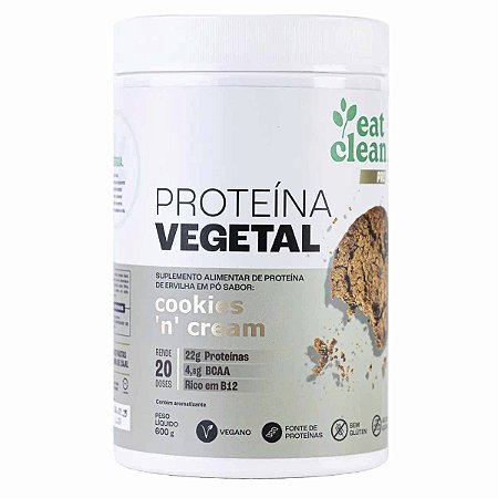 PROTEINA VEGETAL COOKIES N CREAM 600G