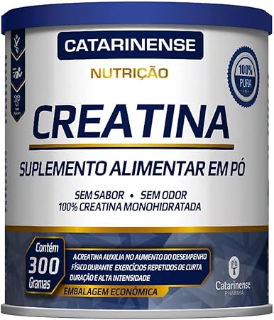 CREATINA 100% MONOHIDRATADA 300G