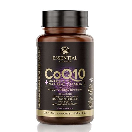 COQ10 +OMEGA 3TG+NATURAL VITAMIN E C/60CAPS
