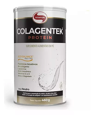 COLAGENTEK PROTEIN LATA 460G SABOR NEUTRO