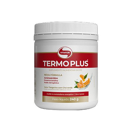 TERMO PLUS TANGERINA COM CHA VERDE 240G