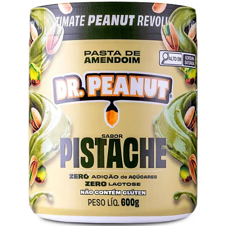 PASTA DE AMENDOIM PISTACHE 600G