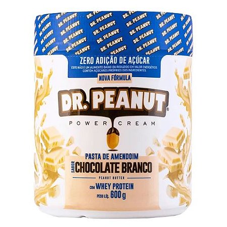 PASTA DE AMENDOIM CHOCOLATE BRANCO 600G