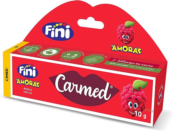 CARMED HIDRAT.LABIAL AMORA COM COR 10G