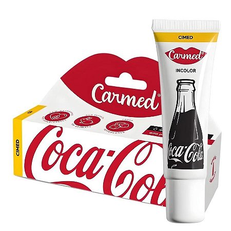 CARMED HIDRAT.LABIAL COCA-COLA INCOLOR 10G