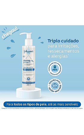 J&J BABY SAB.LIQ.DERMA PROTECT 200ML