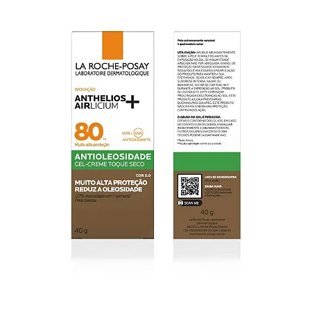 Anthelios Airl Fps80 Antioleosidade 5.0 40g