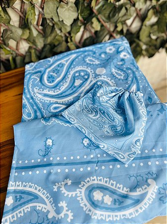 Pareo Bandana Azul
