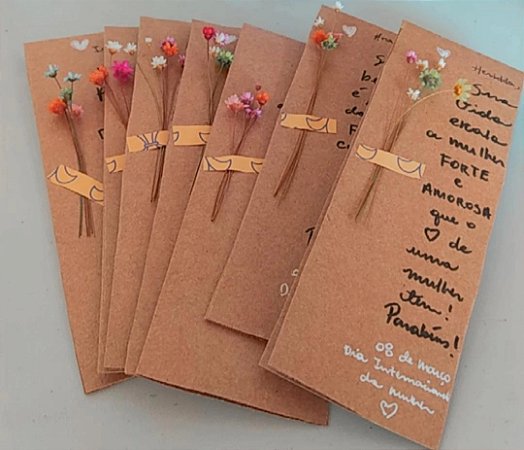 Cartão - Marca Página