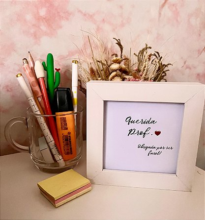 Quadro - Palavra em Moldura