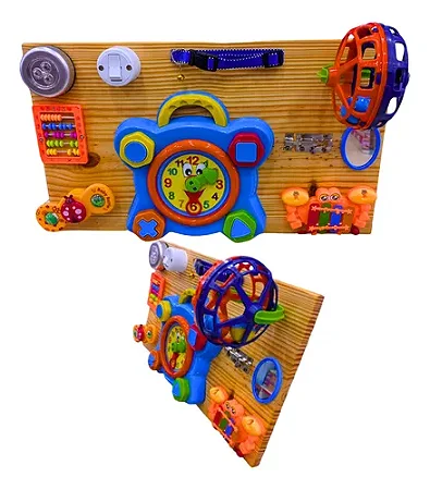 Painel Atividades Montessori Sensorial Infantil Educativo 30x50cm