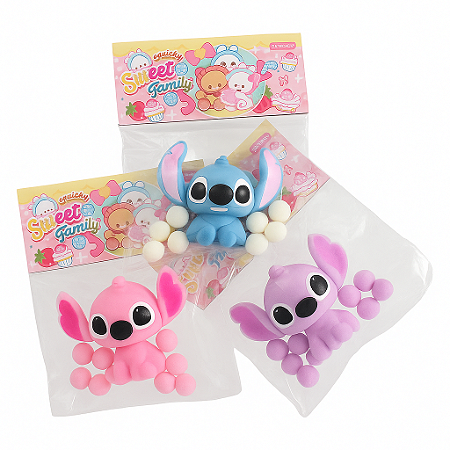 Taba Squishy Do Stitch Brinquedo De Apertar Ant Stress Fdget - Aleatório