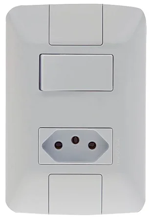 TOMADA E INTERRUPTOR TRAMONTINA (ÁRIA)