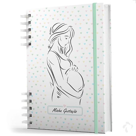 Planner Da Gestante - Diário Da Minha Gestação - Capa Colors