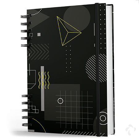 Caderno De Anotações -200 Pg- Coleção Geo - Elementos