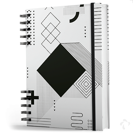 Caderno De Anotações - 200 Pag - Coleção Geo - Basic