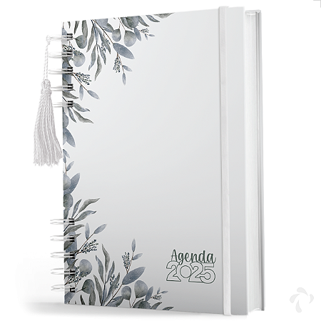 Agenda 2025 Organização Pessoal Capa Dura Folhas