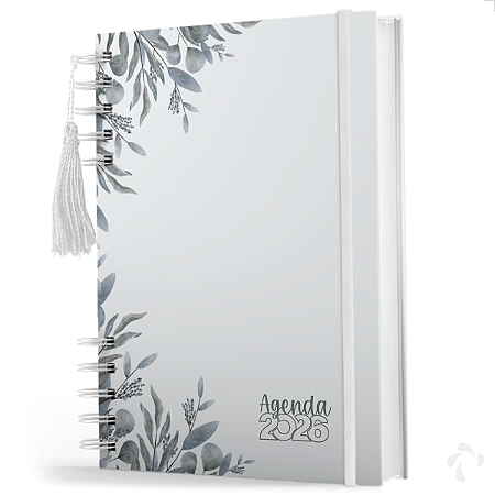 Agenda 2026 Organização Pessoal Capa Dura Folhas