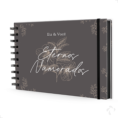 Scrapbook Álbum de Fotos Caderno Criativo Eternos Namorados