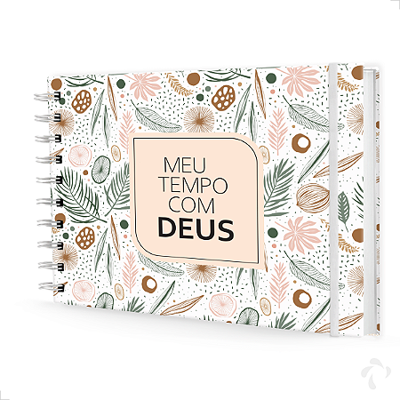 Caderno De Anotações p/ Estudo Capa Dura Meu Tempo Com Deus\