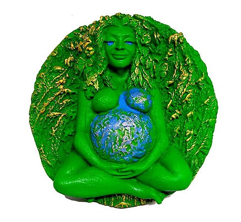 Gaia, A Mãe Terra - Placa de Parede