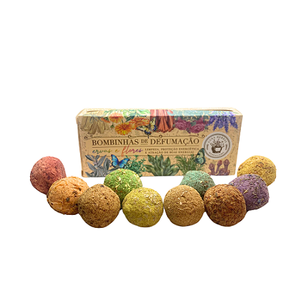 Bolinhas para Defumação - Ervas e Flores