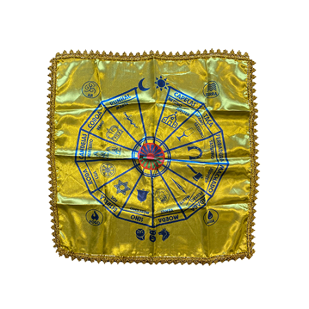 Mandala para Altar - Roda Cigana