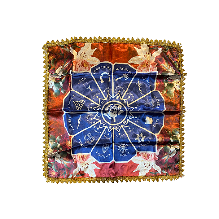Mandala para Altar - Rosa Cigana