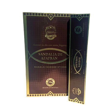 Incenso Saffron Sandal - Anand