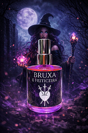 Perfume Bruxa Feiticeira Proteção e Poder