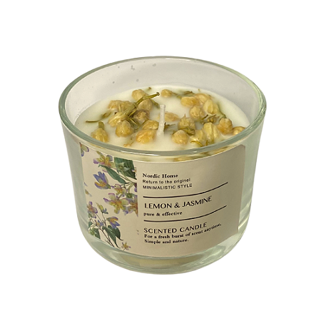 Vela Aromática - Jasmim e Limão