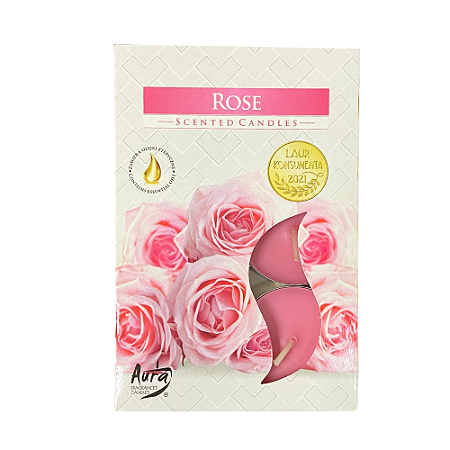 Velas Aromáticas Rechaud - Rosas