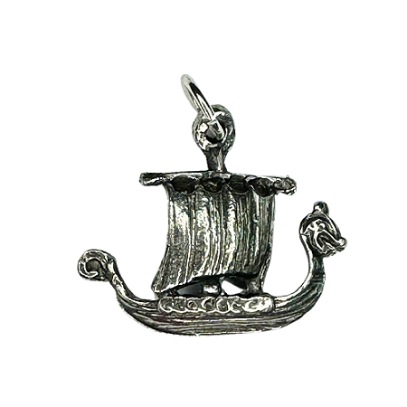 Pingente Barco Viking