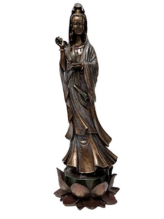 Kuan Yin na Flor de Lótus