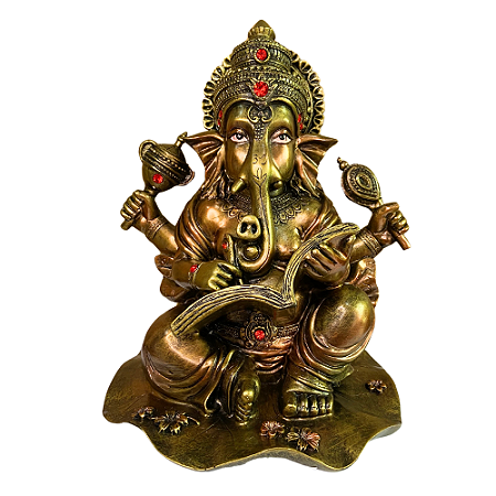 Ganesha Dourado da Prosperidade