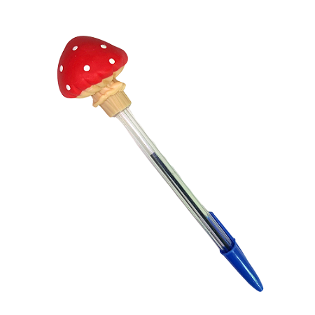 Cogumelo - Decoração de Caneta