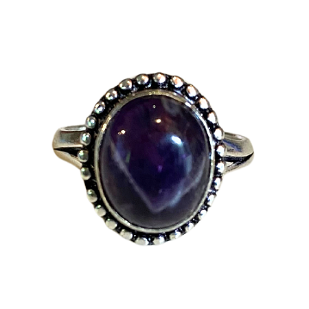 Anel Ametista Pequeno