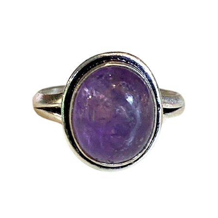 Anel Ametista Pequeno