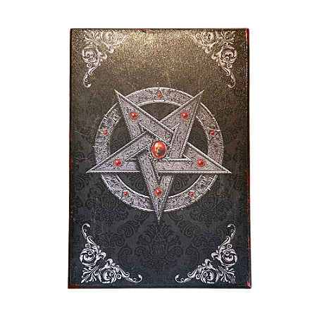Caixa de Tarô e Espelhos - Pentagrama Vampiro