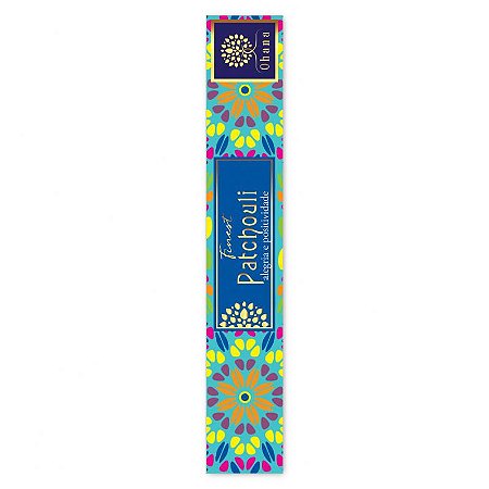 Incenso Patchouli Ohana Artesanal Massala
