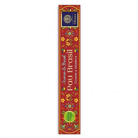 Incenso Pau Brasil Ohana Aromas do Brasil Artesanal Massala