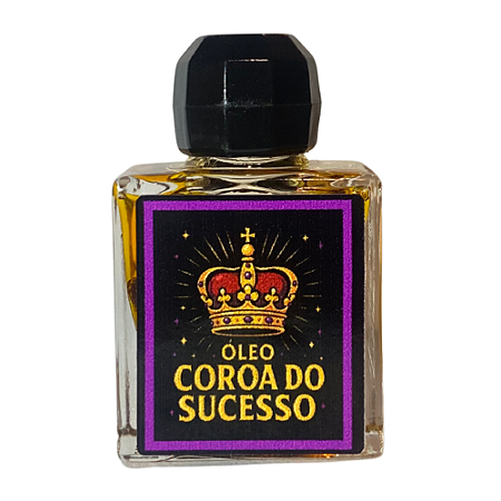 Óleo Coroa do Sucesso - Hoodoo Óleos Mágicos