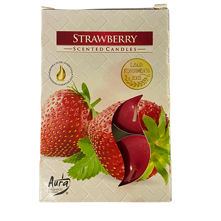 Vela Aromática Recheaud - Morango