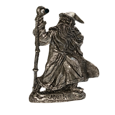 Mago Meriln Cajado Poder da Magia